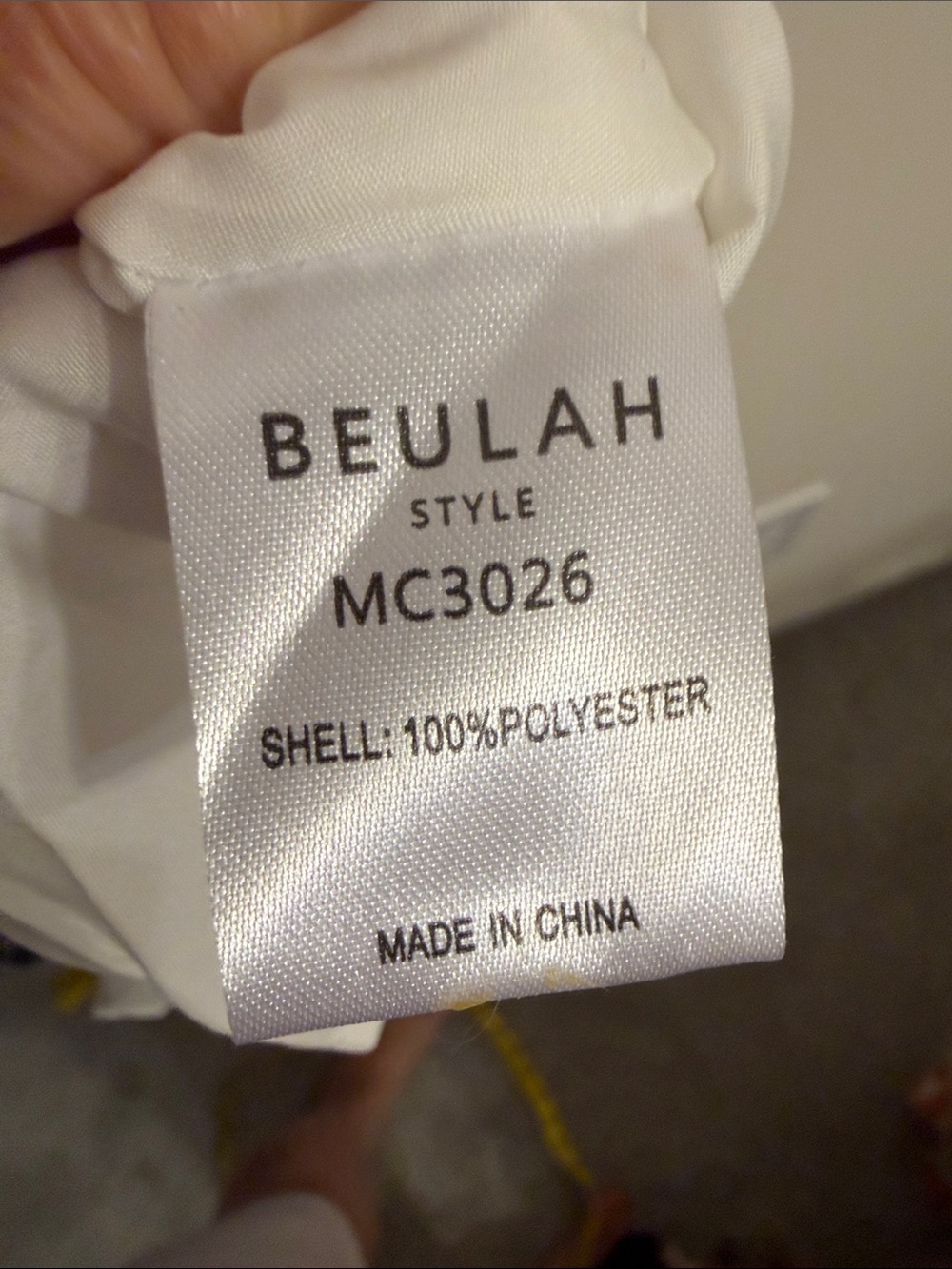 Beulah Red, Blue & White Floral Pleated Maxi Dress - Picture 5 of 5